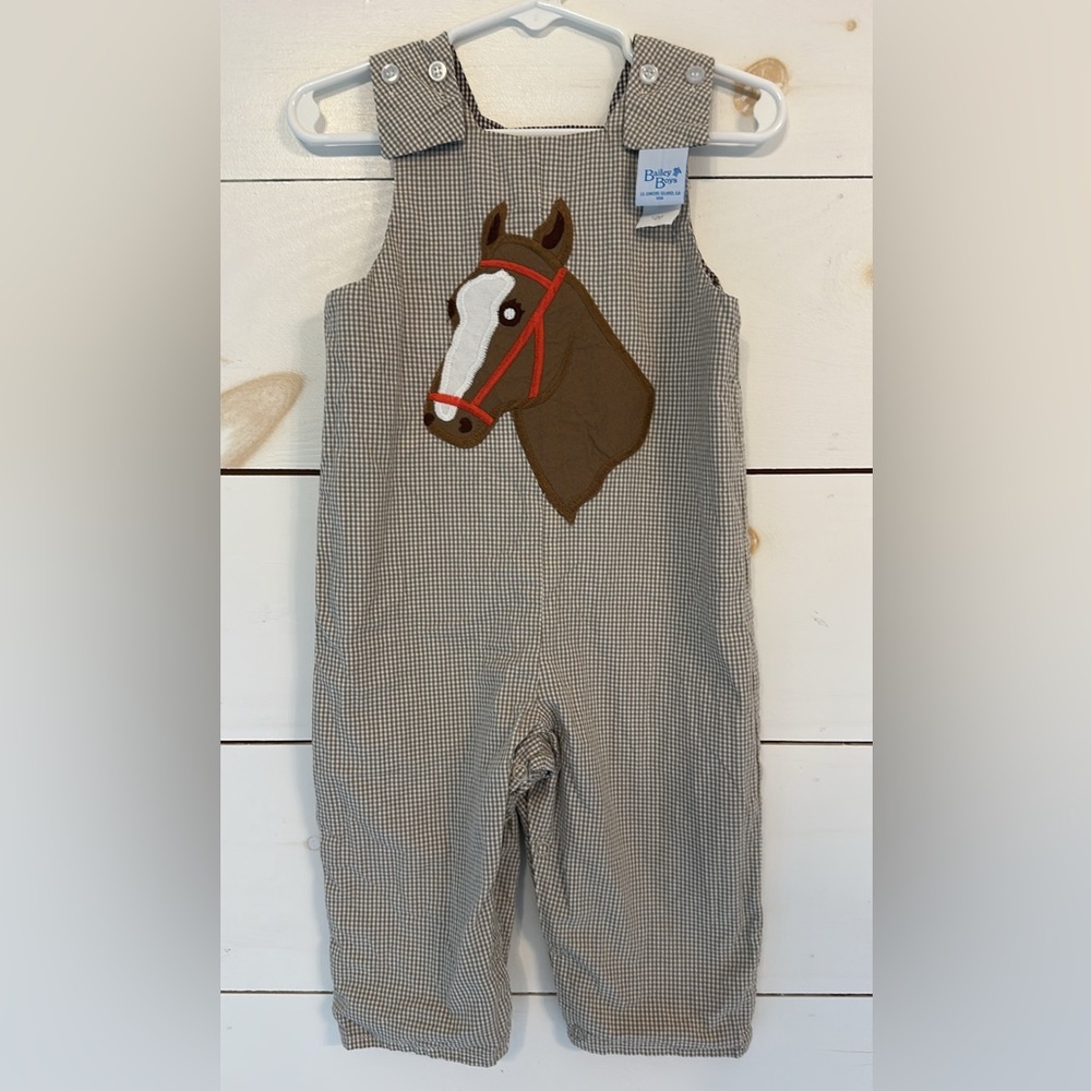 Bailey boys reversible Jon Jon horse and boots 18mo
